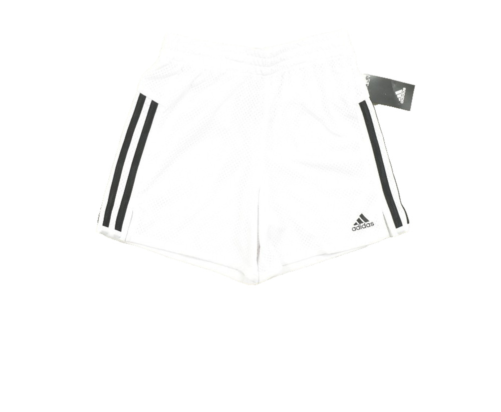 NEW Adidas Girls Regular Size S (7/8) White Athletic Shorts